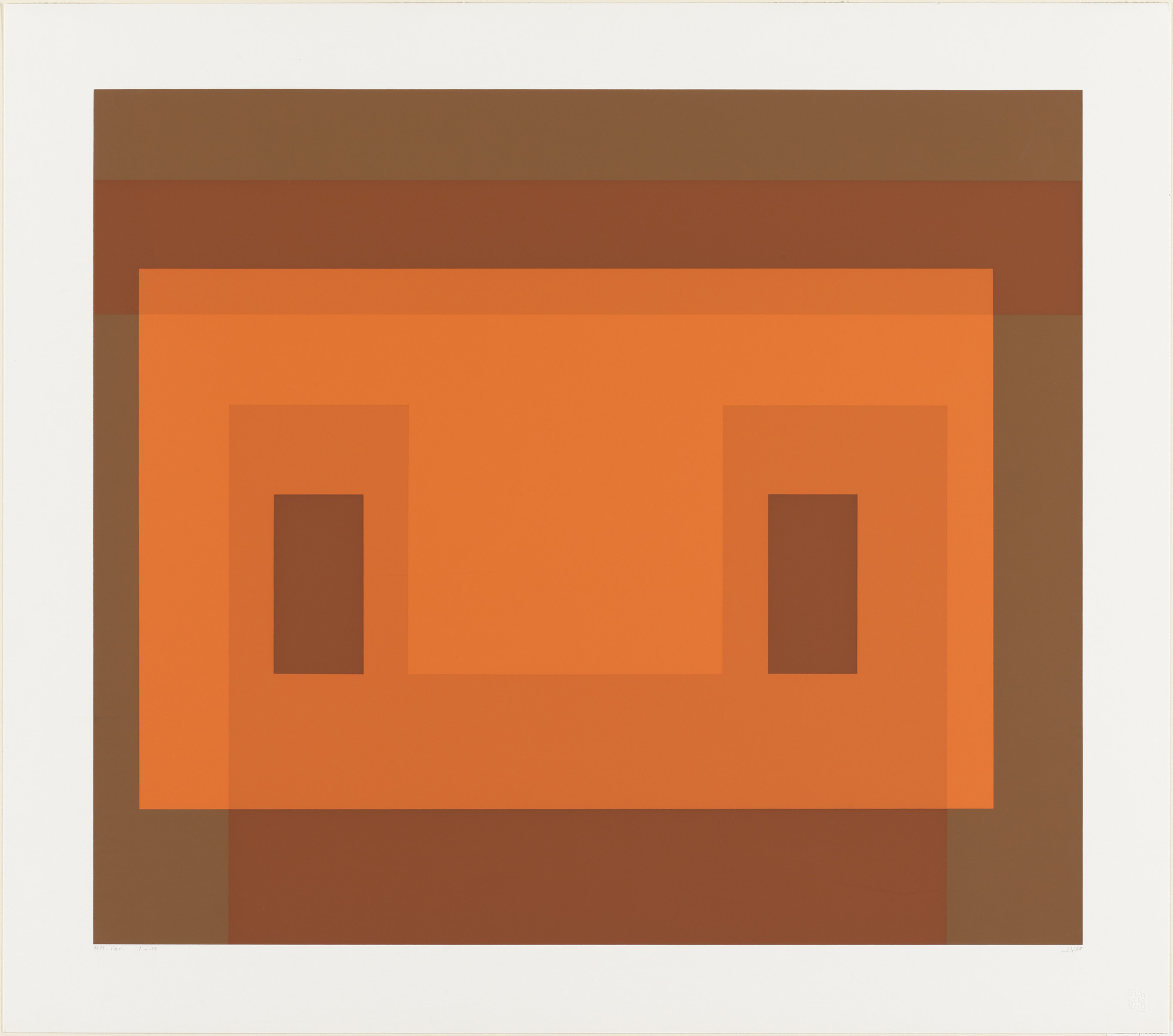 Josef Albers. Variant MM