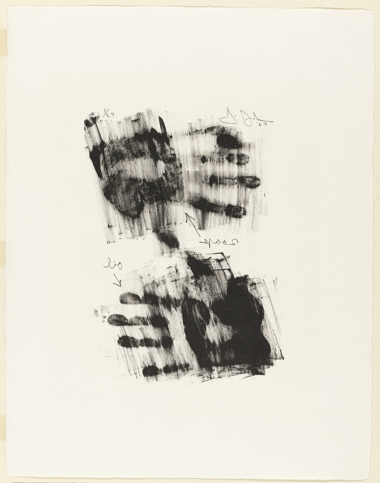 Jasper Johns. Hand. 1963 | MoMA