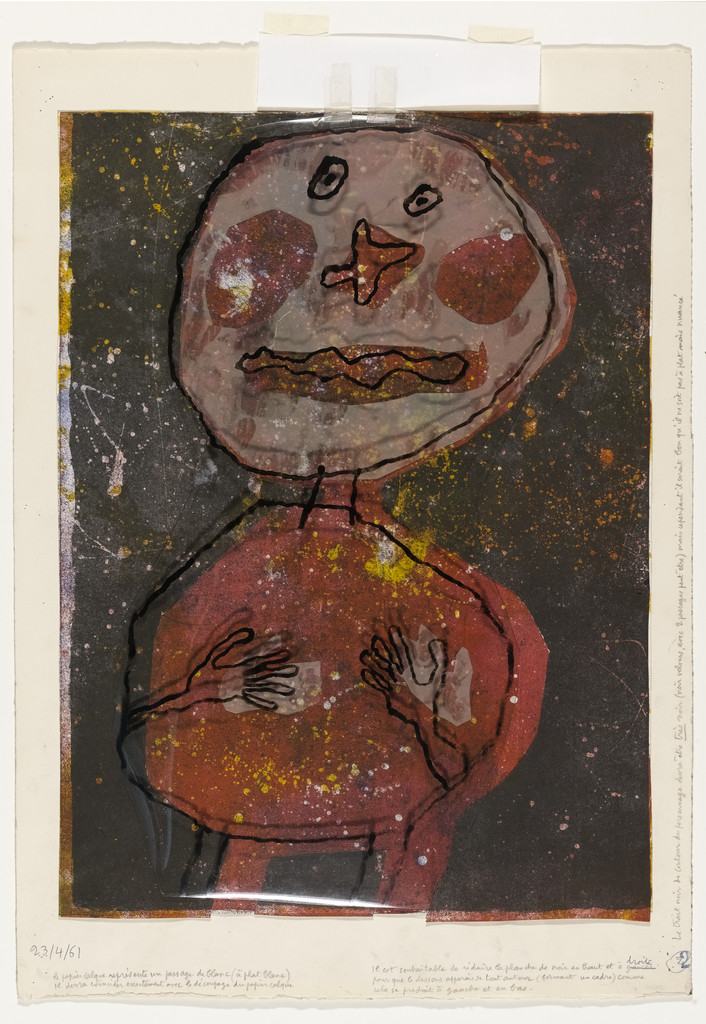 Maquette for Figure in Red