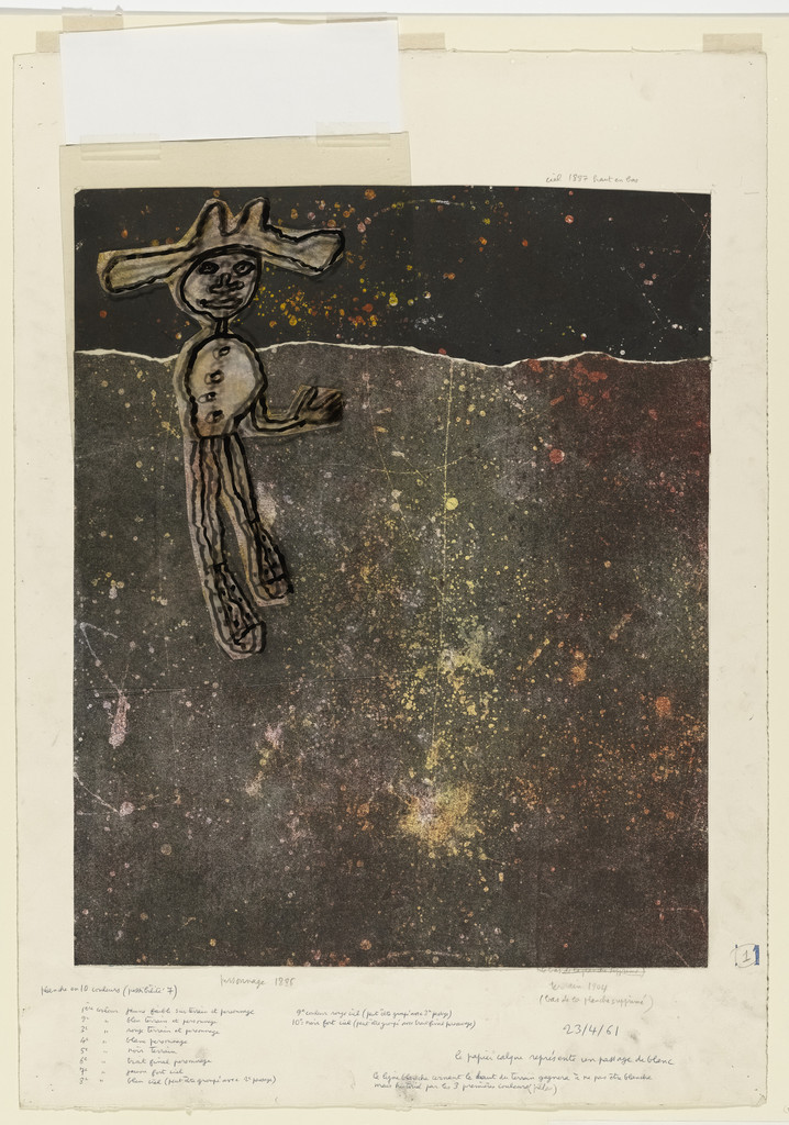 Maquette for The Sleepwalker (Le Noctambule)