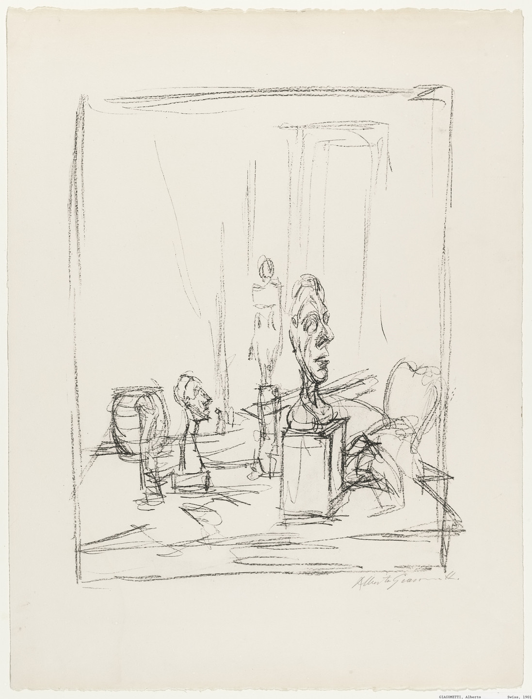 Alberto Giacometti. The Studio 1955 (L'Atelier 1955). 1956