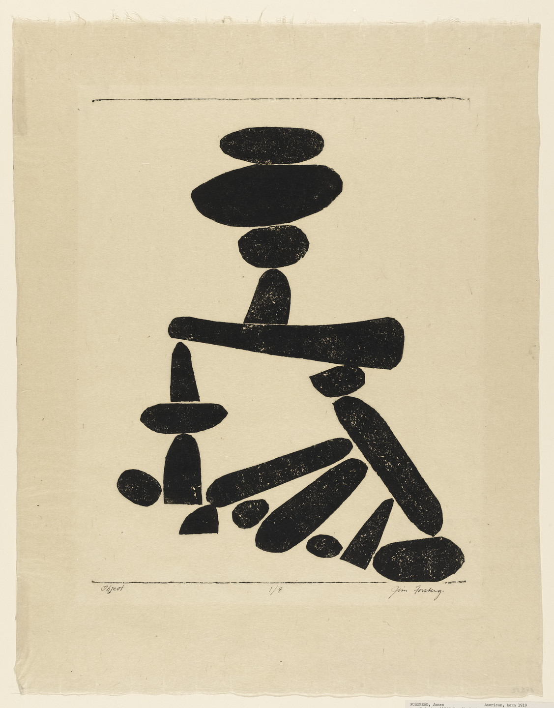James Forsberg. Object. 1952