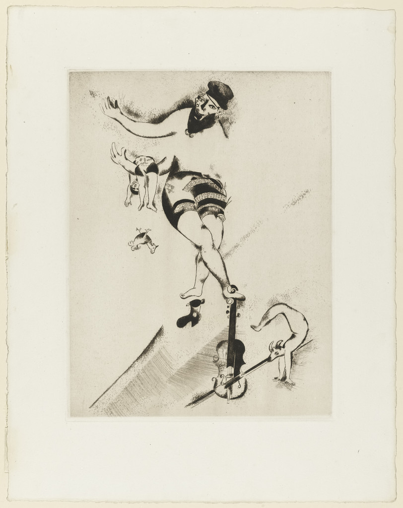 Acrobat with Violin