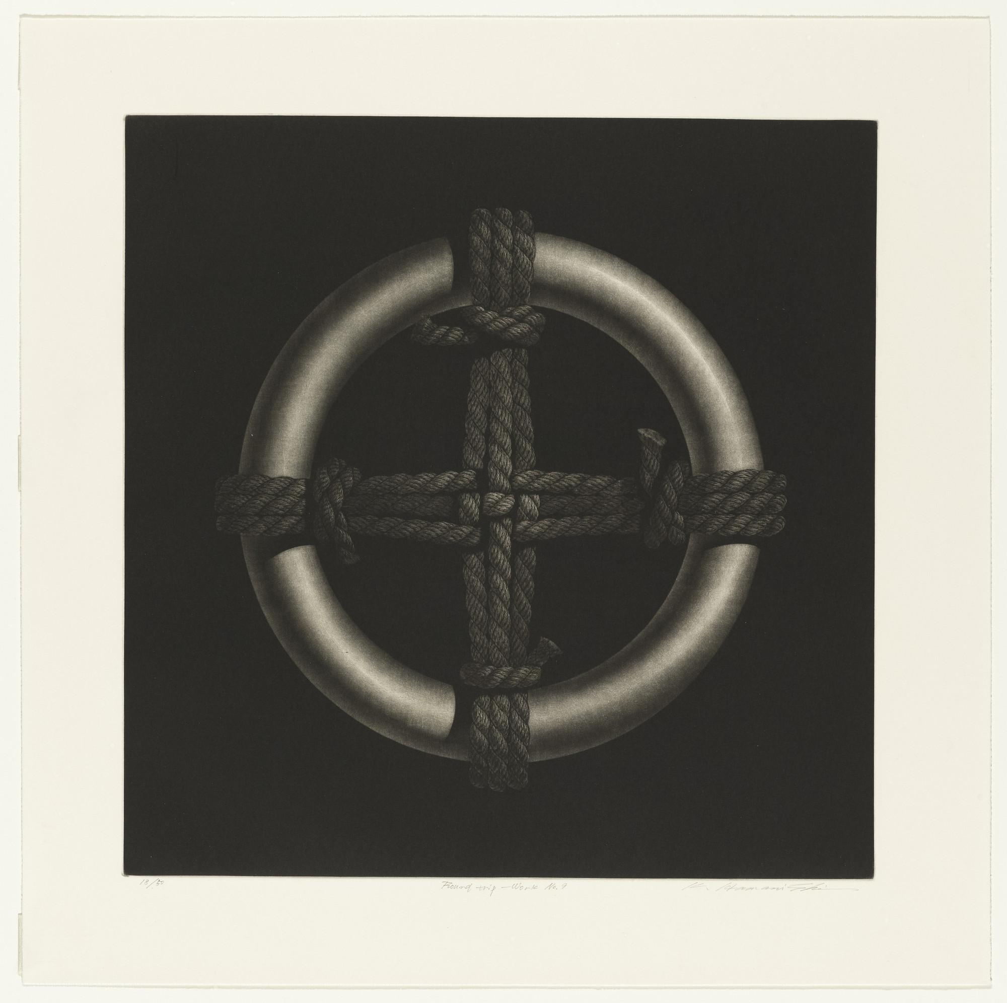 Katsunori Hamanishi. Round Trip - Work No. 9