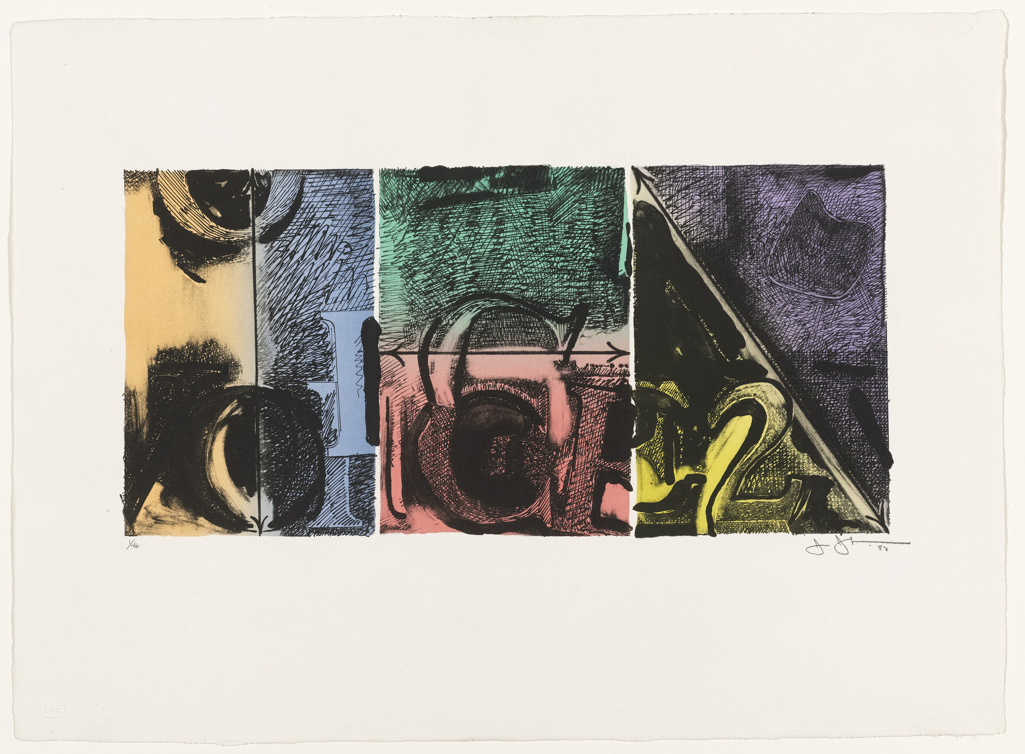 Jasper Johns. Voice 2