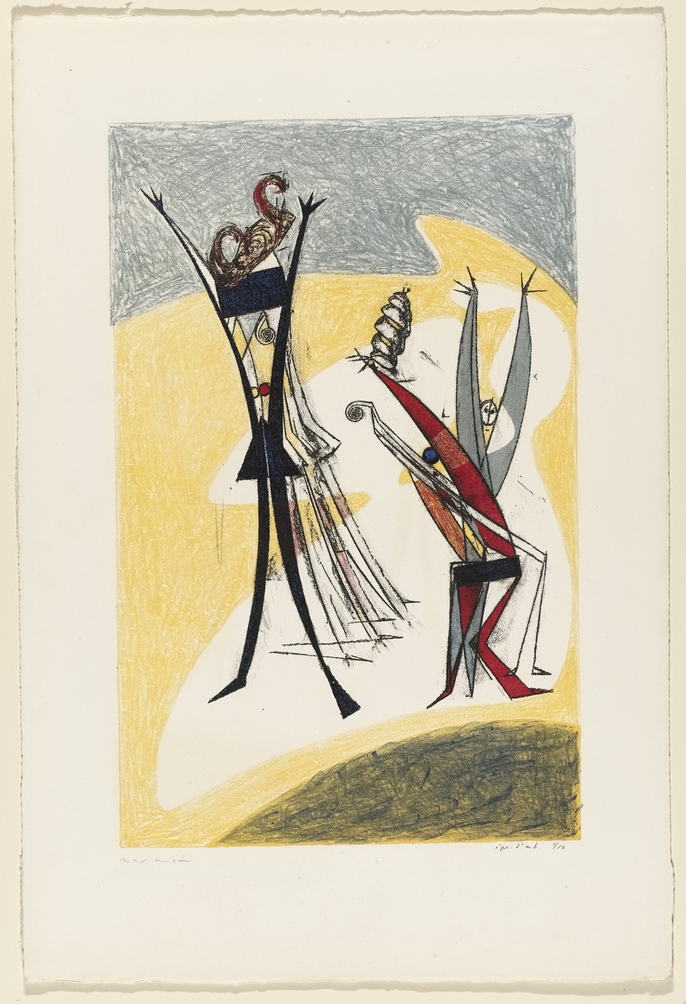 Max Ernst. Rhythms ( Rythmes ). 1950 | MoMA