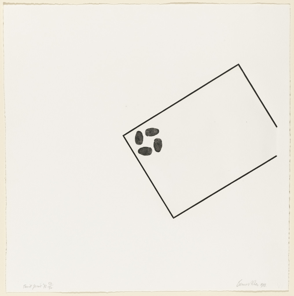 Third Print by Bernard Cohen