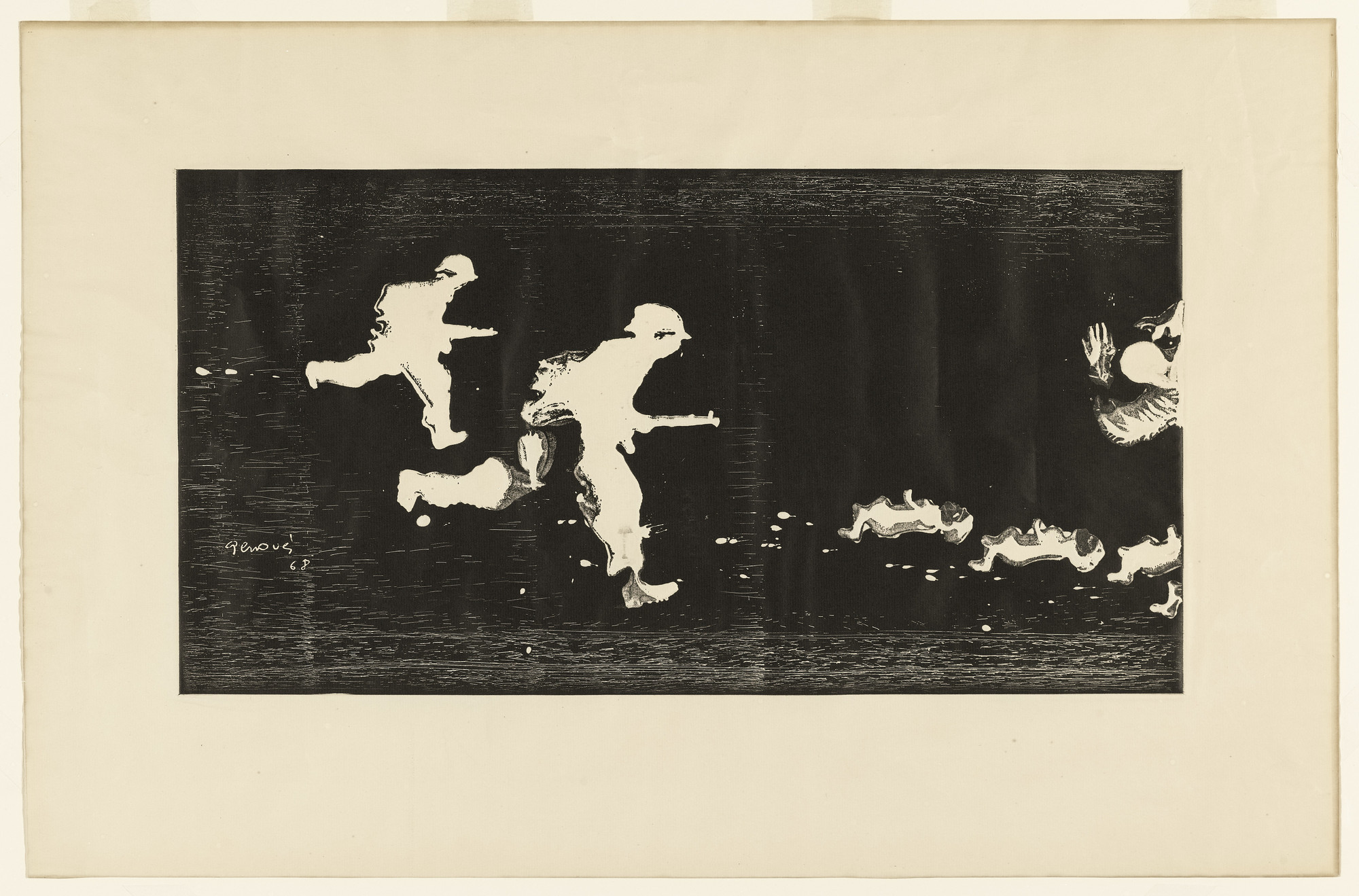 Juan Genovés. Untitled. 1968