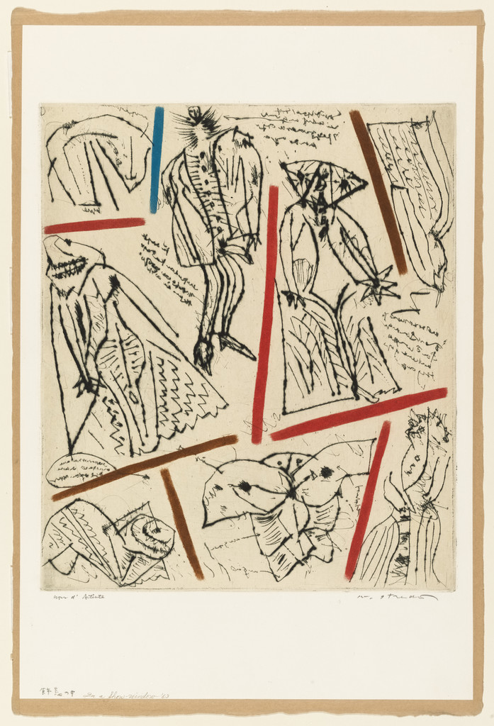 In a Shop Window by Ikeda Masuo (池田満寿夫)