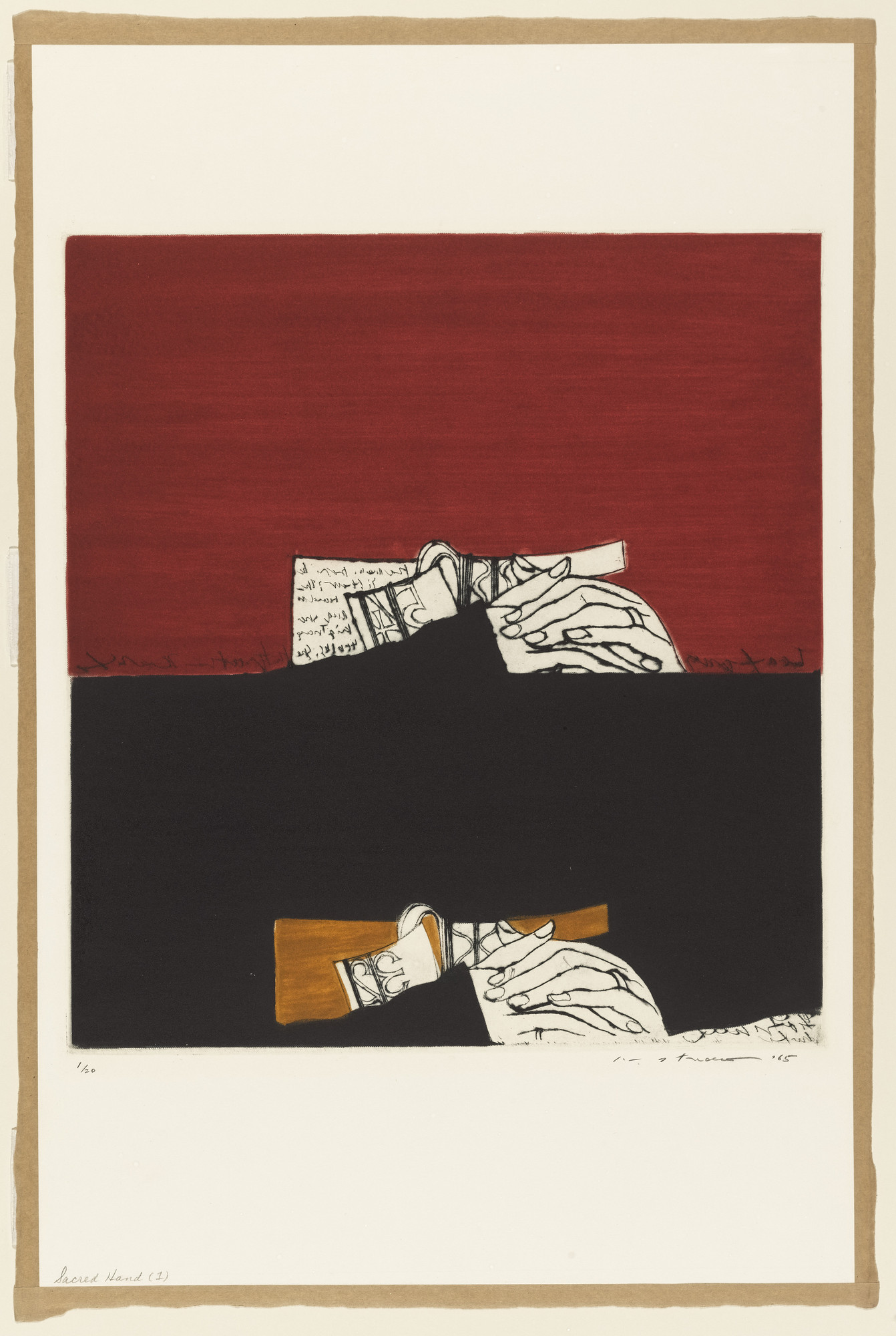 Ikeda Masuo (池田満寿夫). Sacred Hand 1