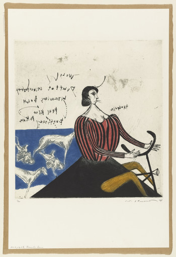 Ikeda Masuo (池田満寿夫). Romantic Scene. 1965 | MoMA