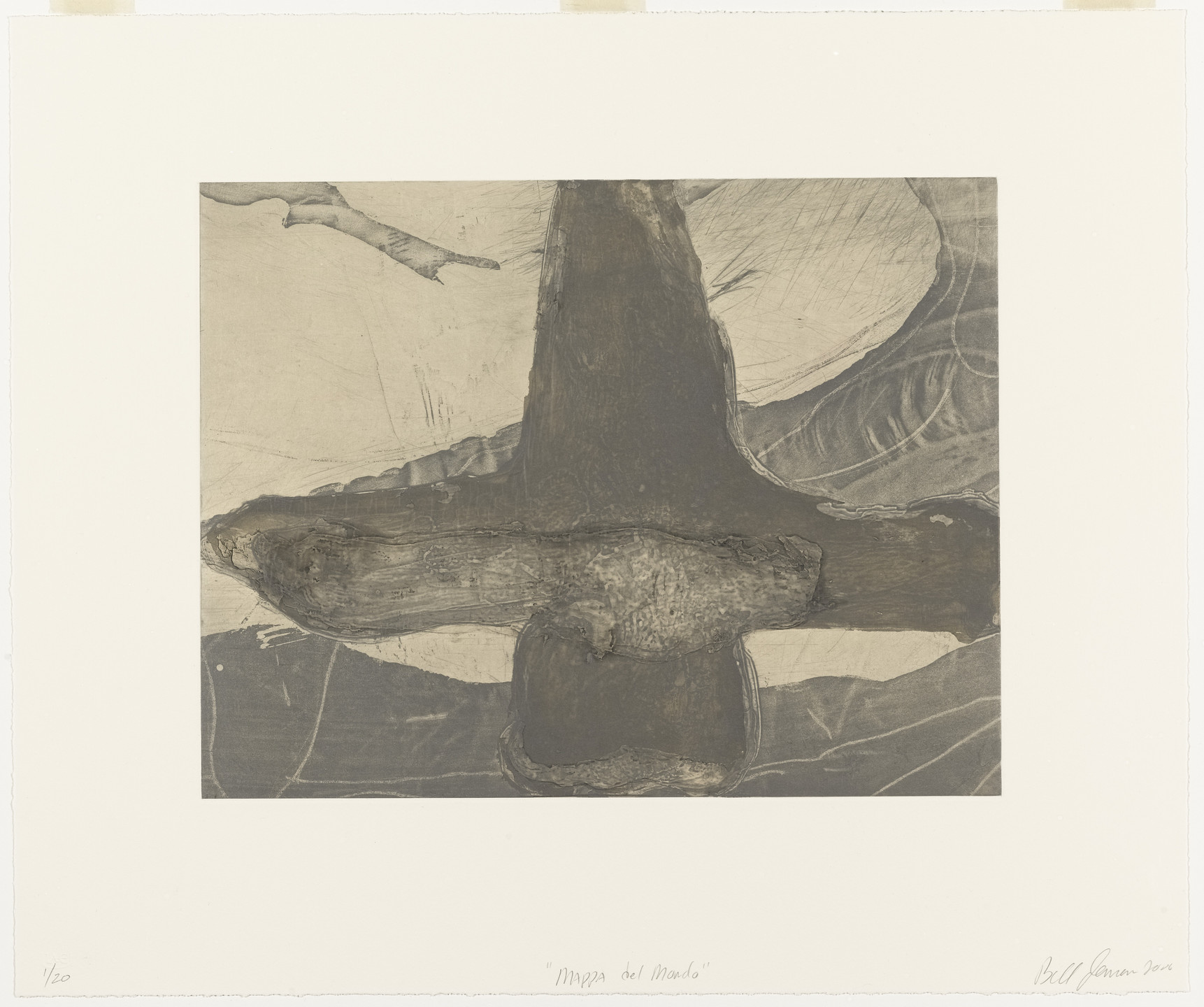 Bill Jensen. Map of the World (Mappa del mondo). 2001