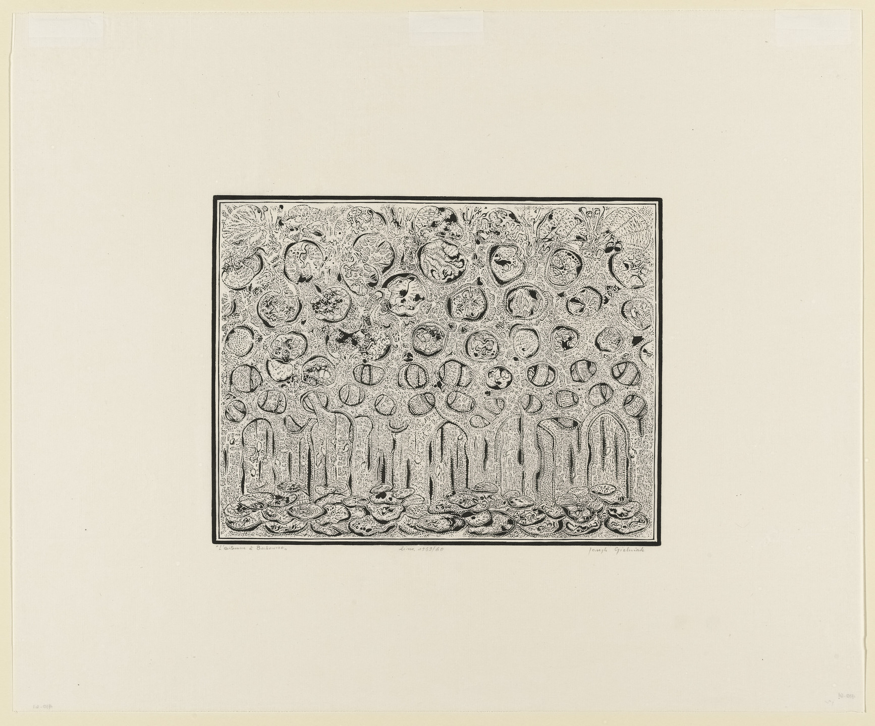 Josef Gielniak. Autumn at Bukourec. 1959-60