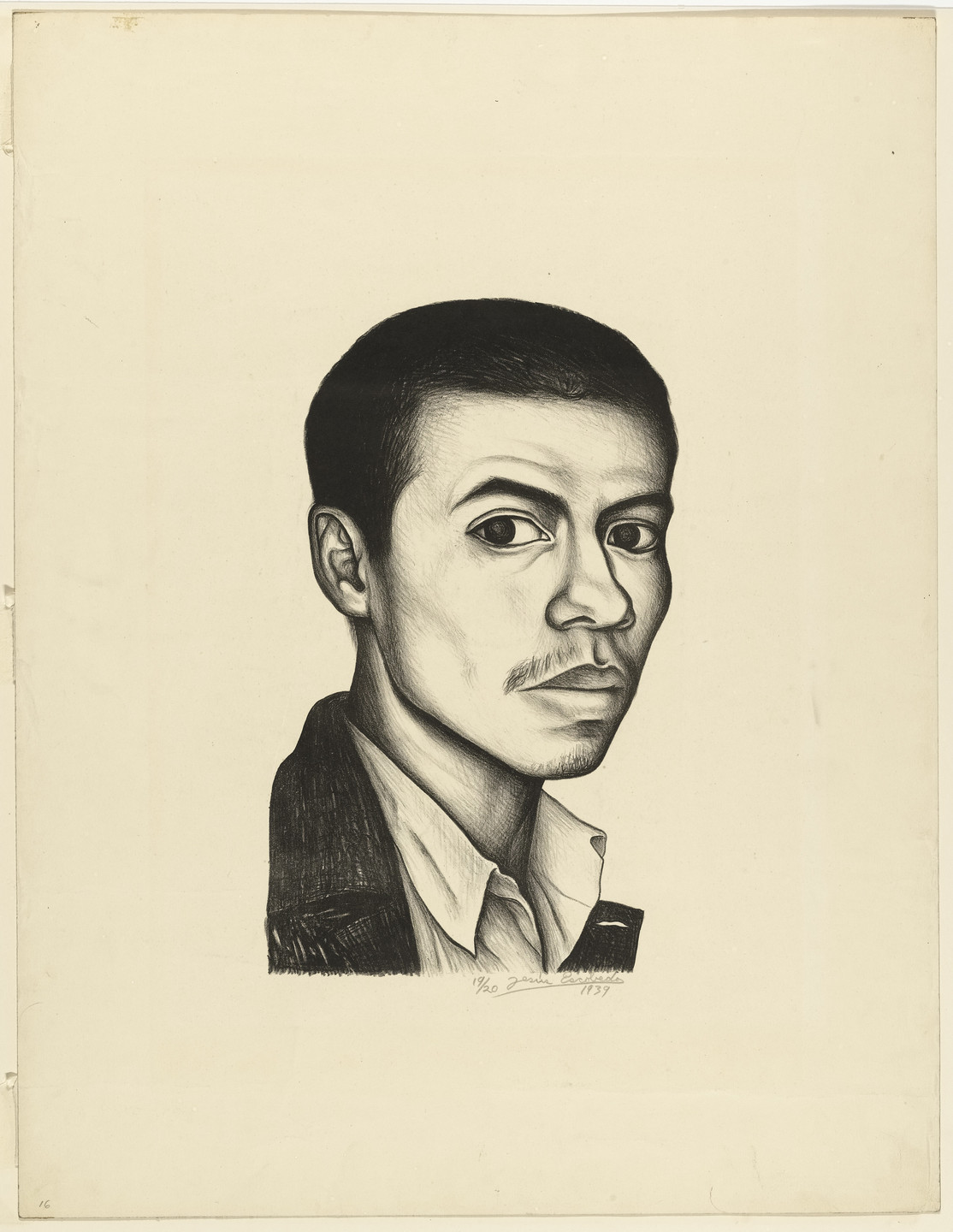Jesús Escobedo. Self Portrait (Autorretrato). 1939