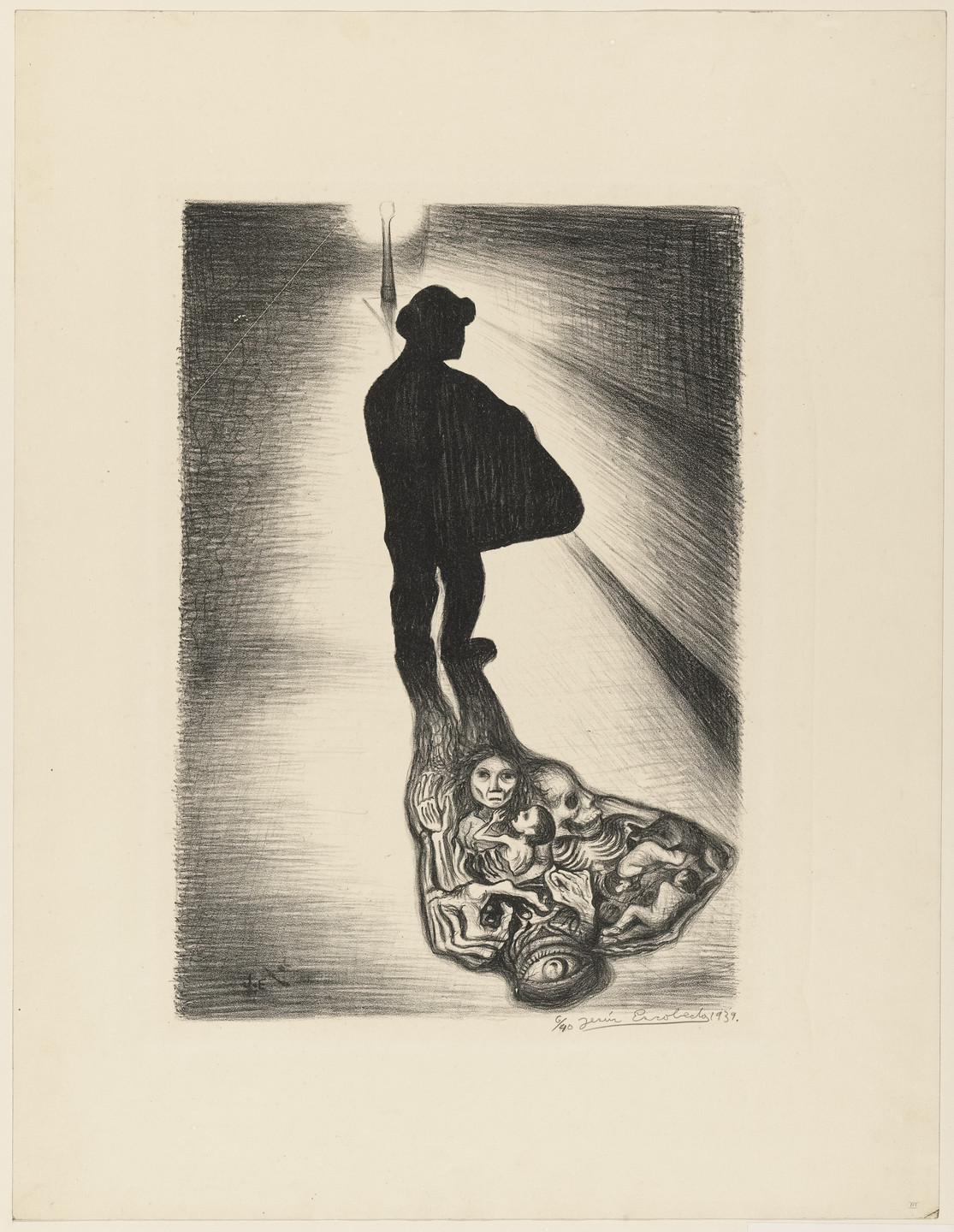 Jesús Escobedo. The Shadow (La Sombra). 1939
