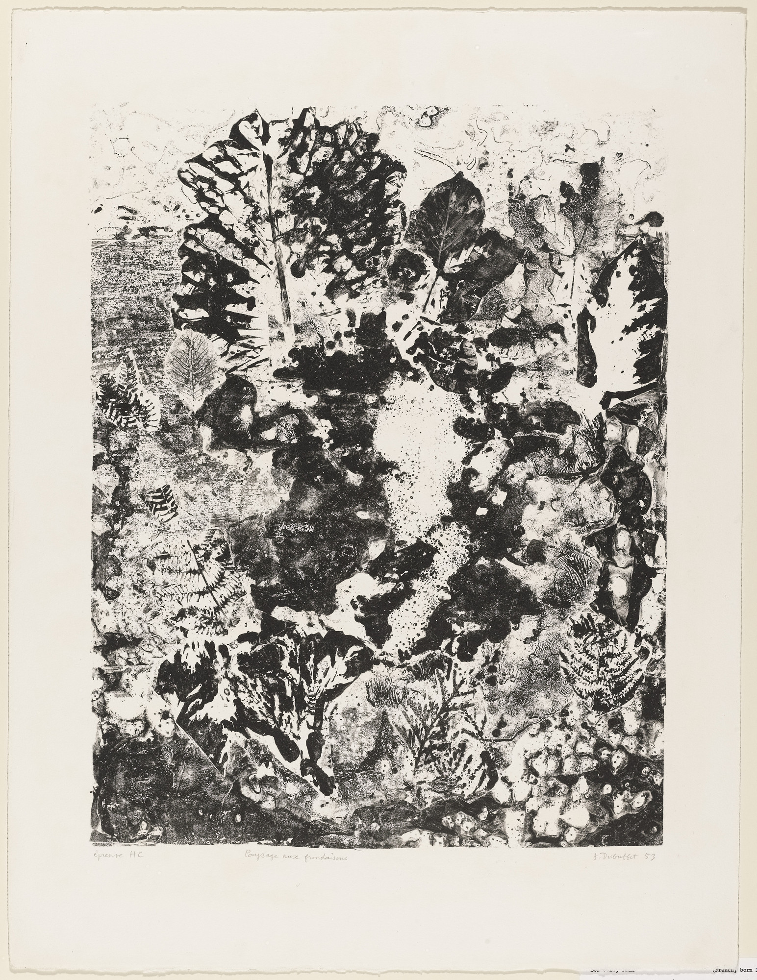 Jean Dubuffet画集 Jean Dubuffet: Spur Eines Abenteuers/Trace of an Adventure