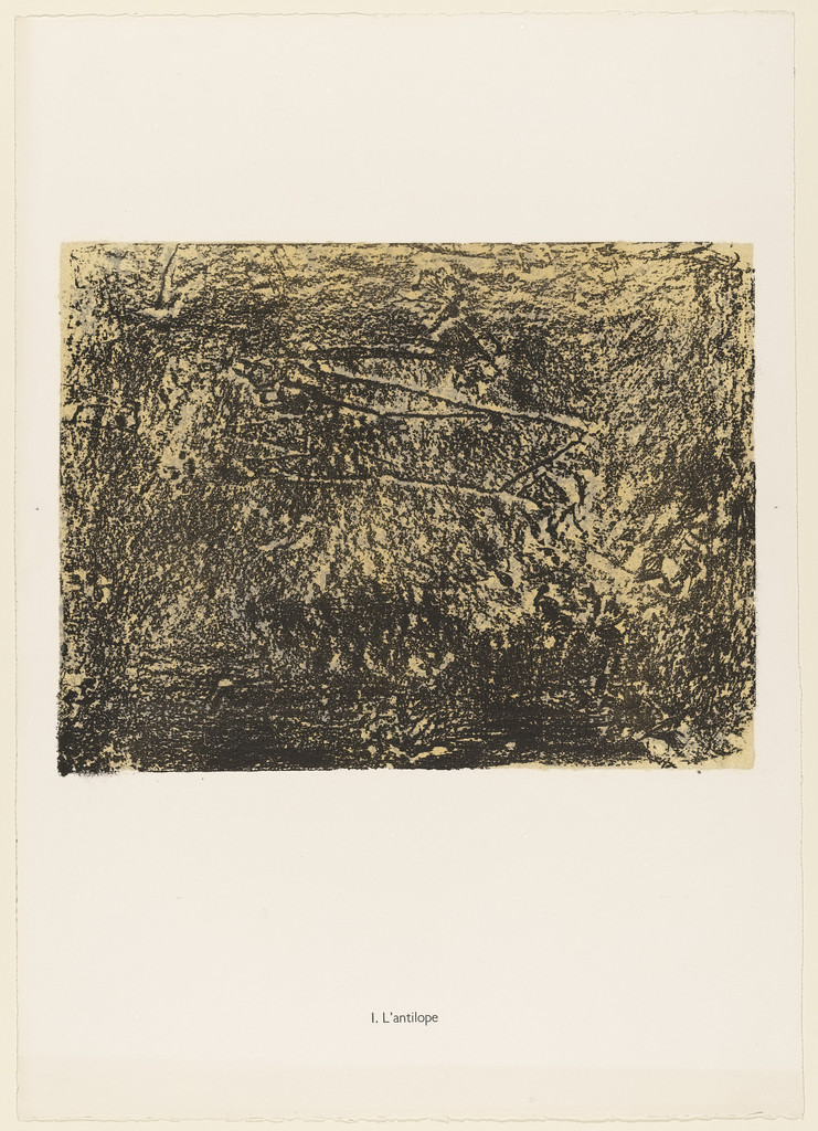 Antelope (L'antilope) from the portfolio Spaces and Places (Aires et lieux) from Phenomena (Les Phénomènes)