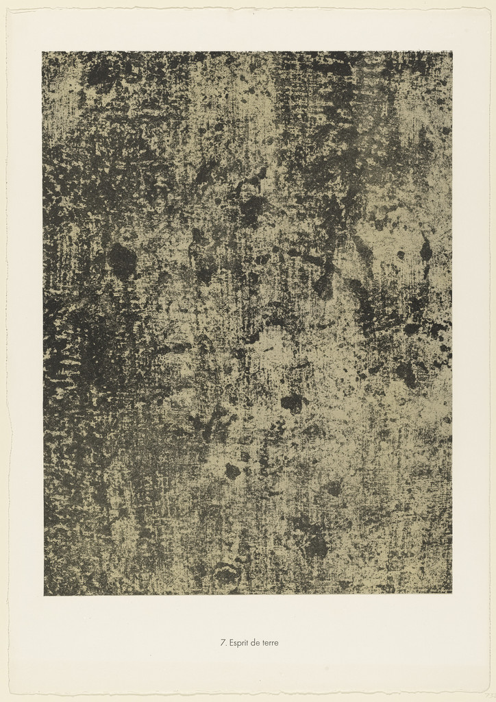 Earth-Spirit (Esprit de terre) from the portfolio The Land Surveyor (L'Arpenteur) from Phenomena (Les Phénomènes)