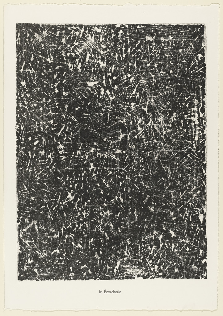 Flaying (Ecorcherie) from the portfolio Scrap Plates II (Planches de rebut II) from Phenomena (Les Phénomènes)