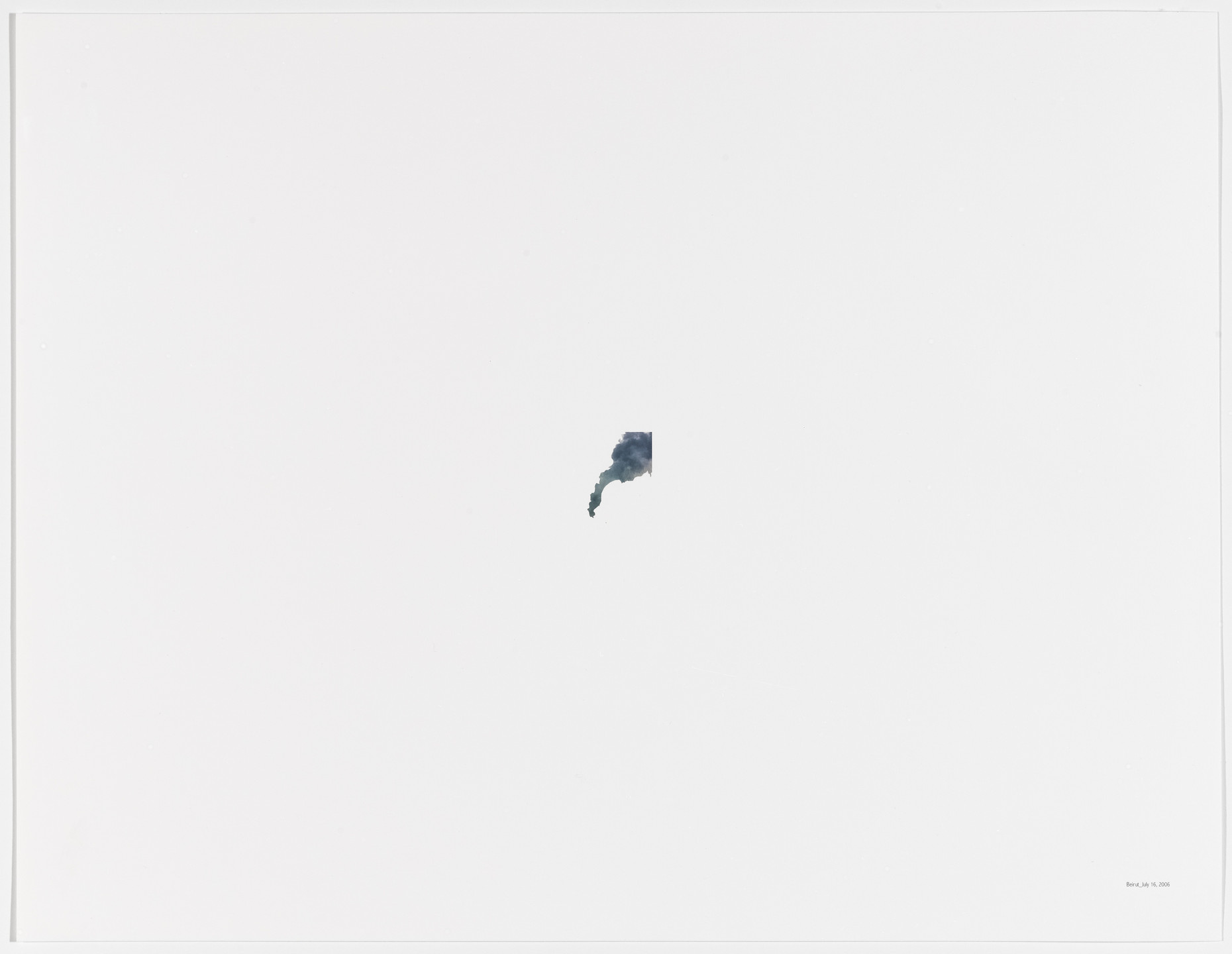 Walid Raad. Oh God, he said, talking to a tree_Beirut: July 16, 2006. 2004/2008