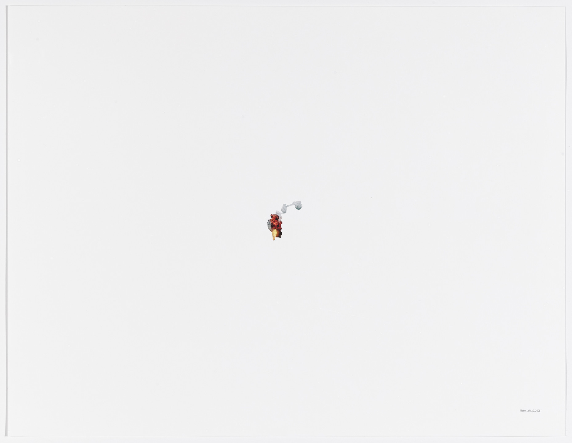 Walid Raad. Oh God, he said, talking to a tree_Beirut: July 20, 2006. 2004/2008