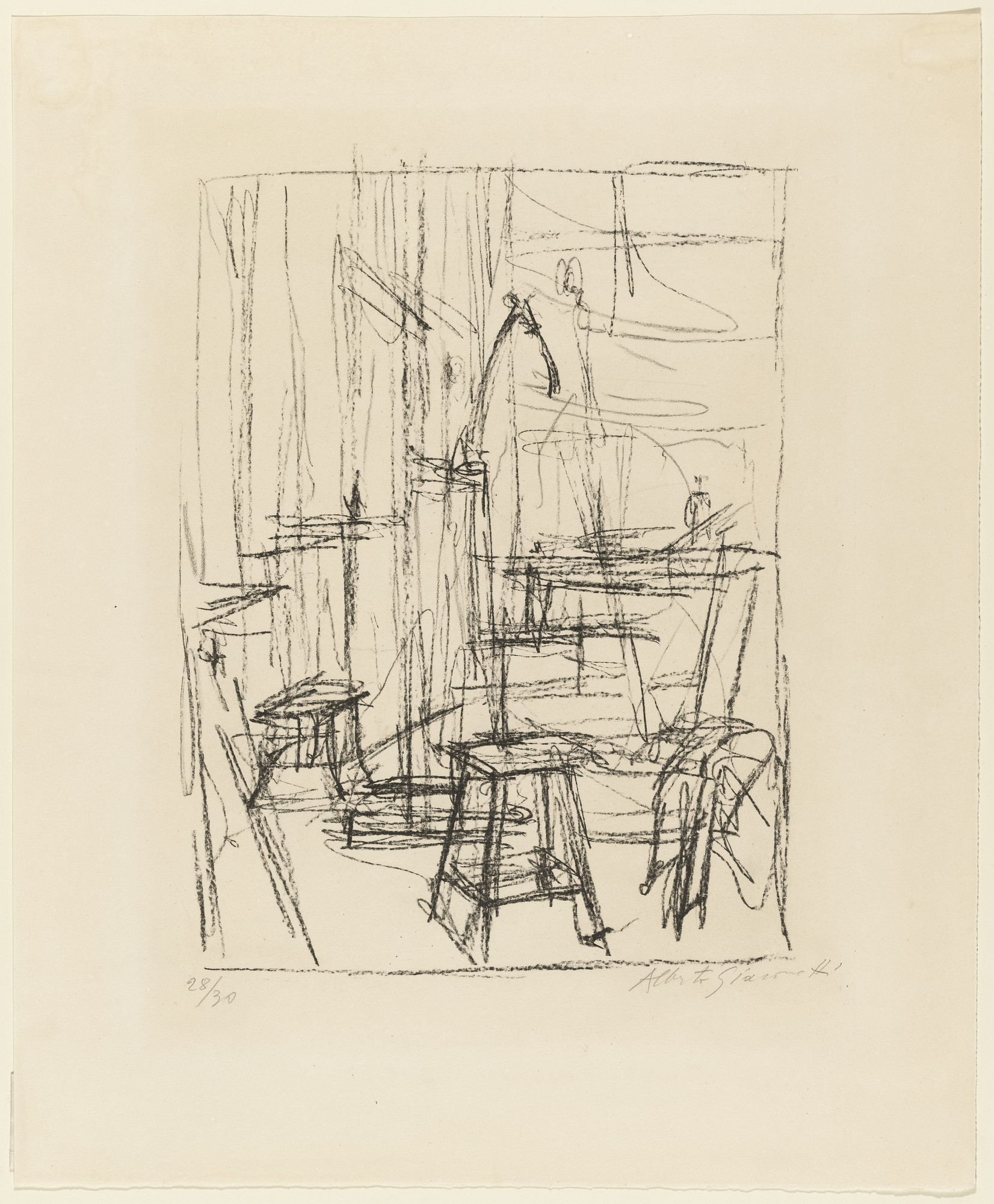 Alberto Giacometti. Head of a Horse II