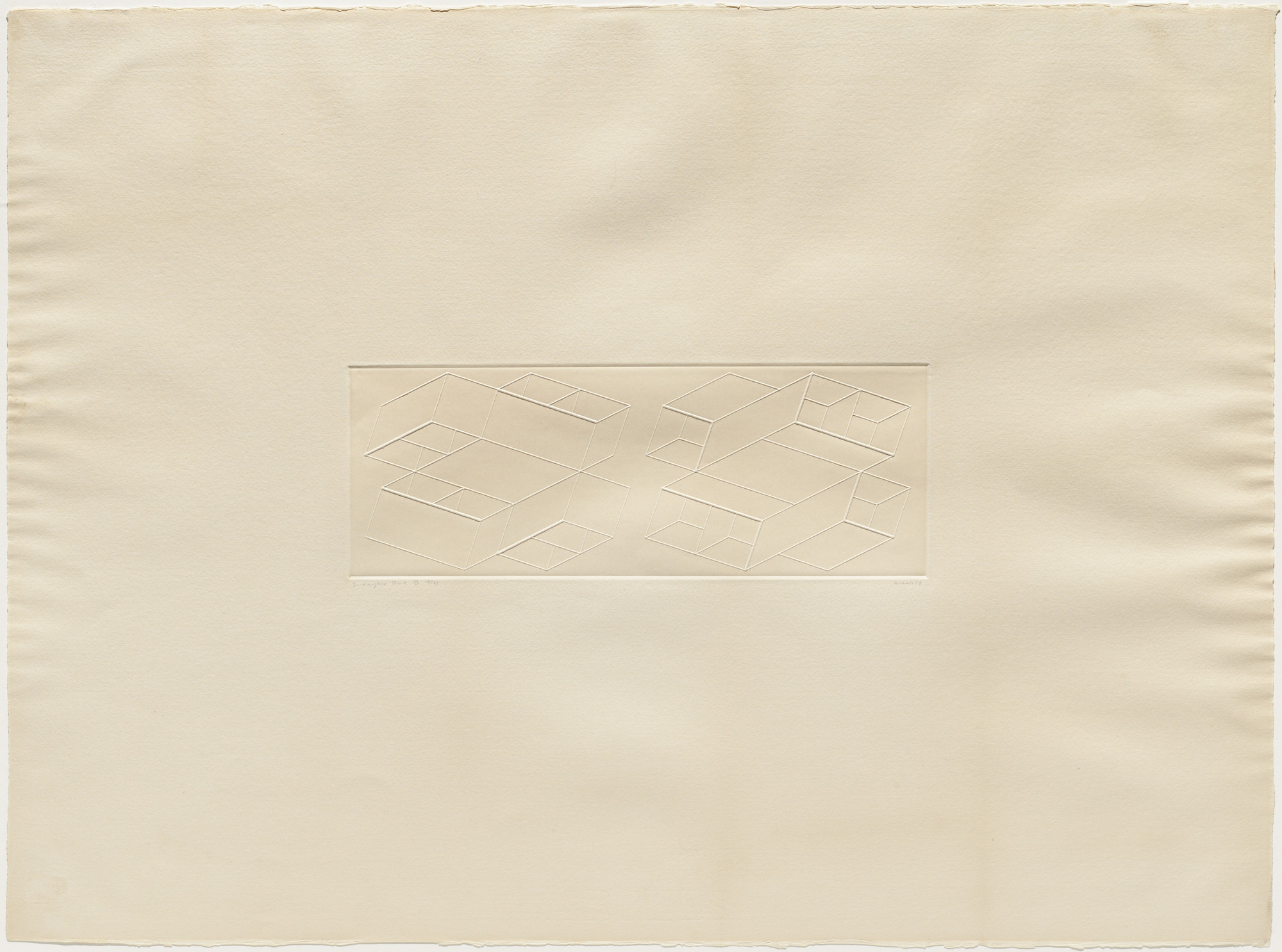 Josef Albers. Duo B