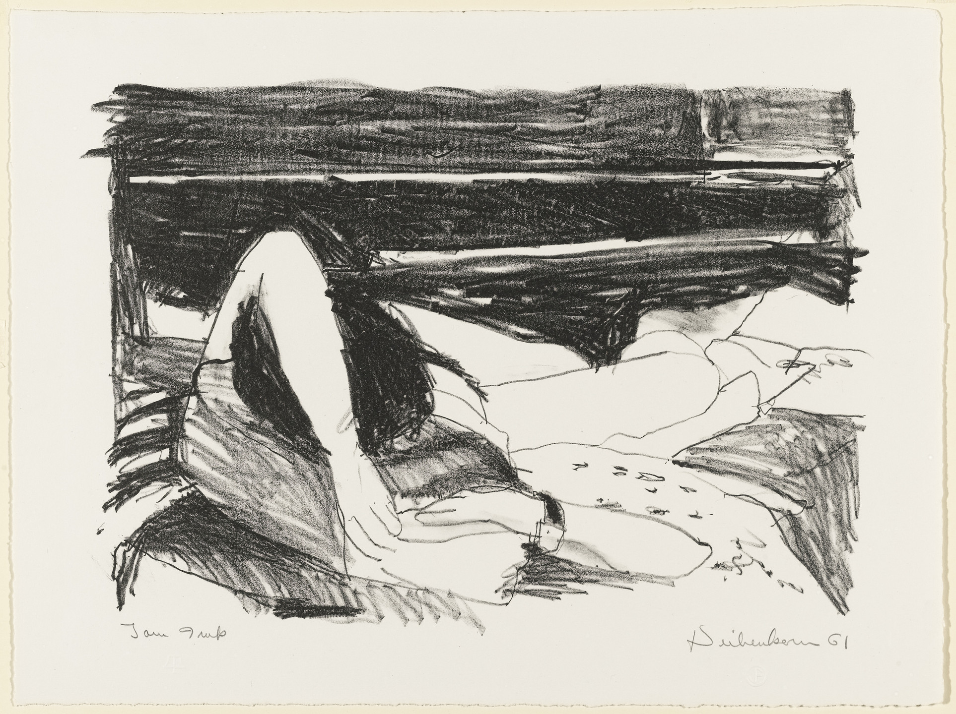 Richard Diebenkorn. Untitled. 1961
