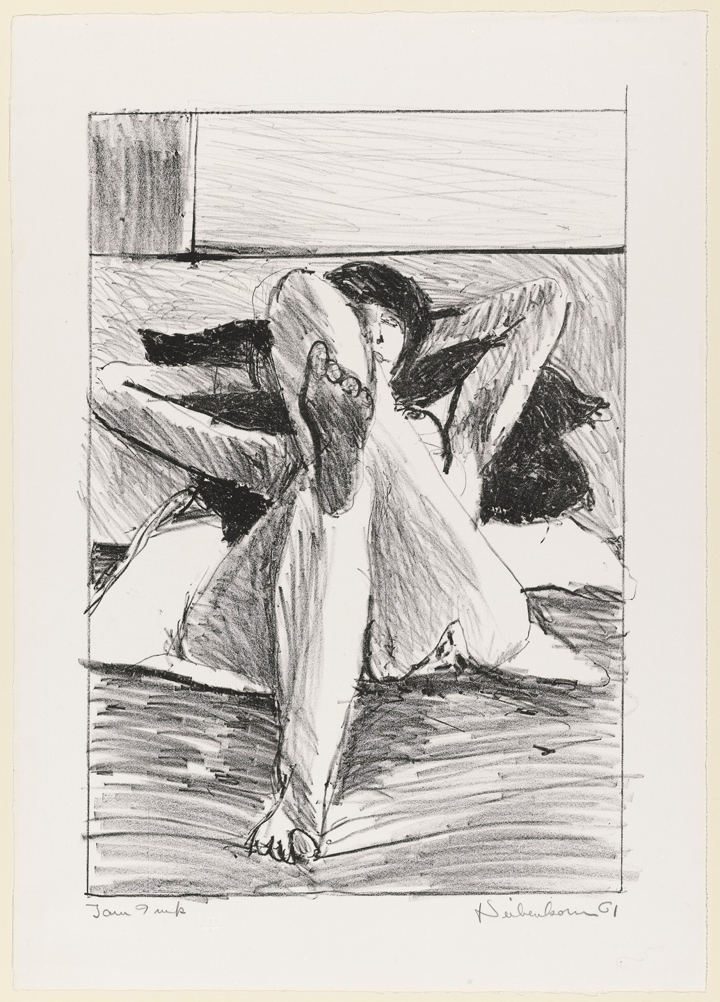 Richard Diebenkorn. Untitled. 1961