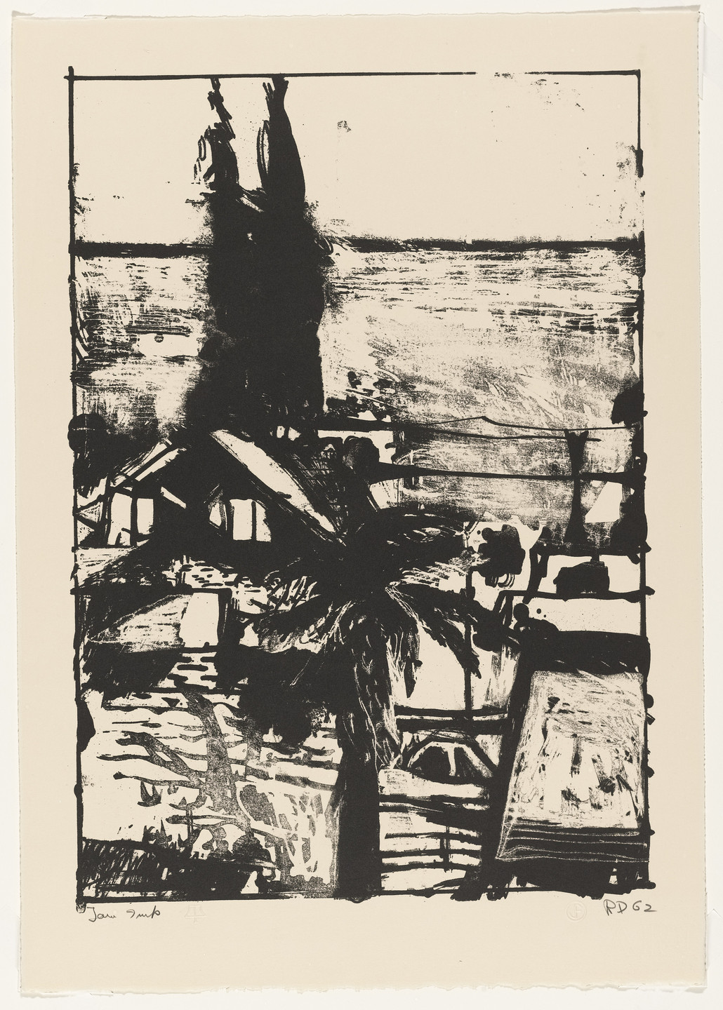 Richard Diebenkorn. Seascape. 1962