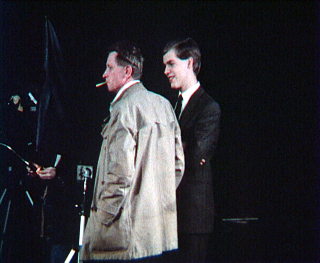 Jean-Marie Straub and Danièle Huillet at work on a film based on Franz Kafka's unfinished novel, "America”