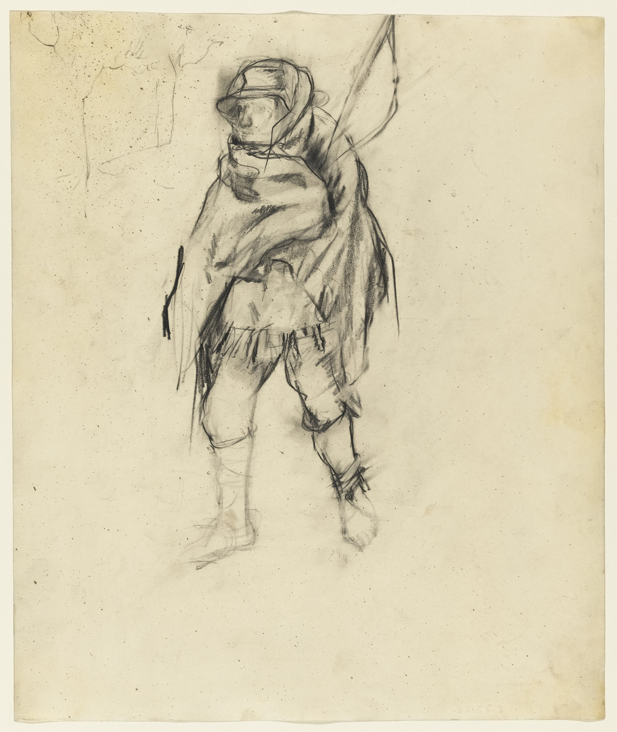 Larry Rivers. Study for George Washington Crossing the Delaware. (1953)
