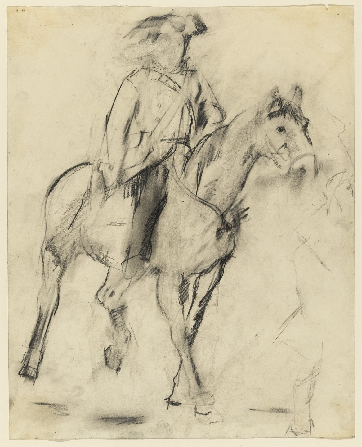 Larry Rivers. Study for George Washington Crossing the Delaware. (1953)