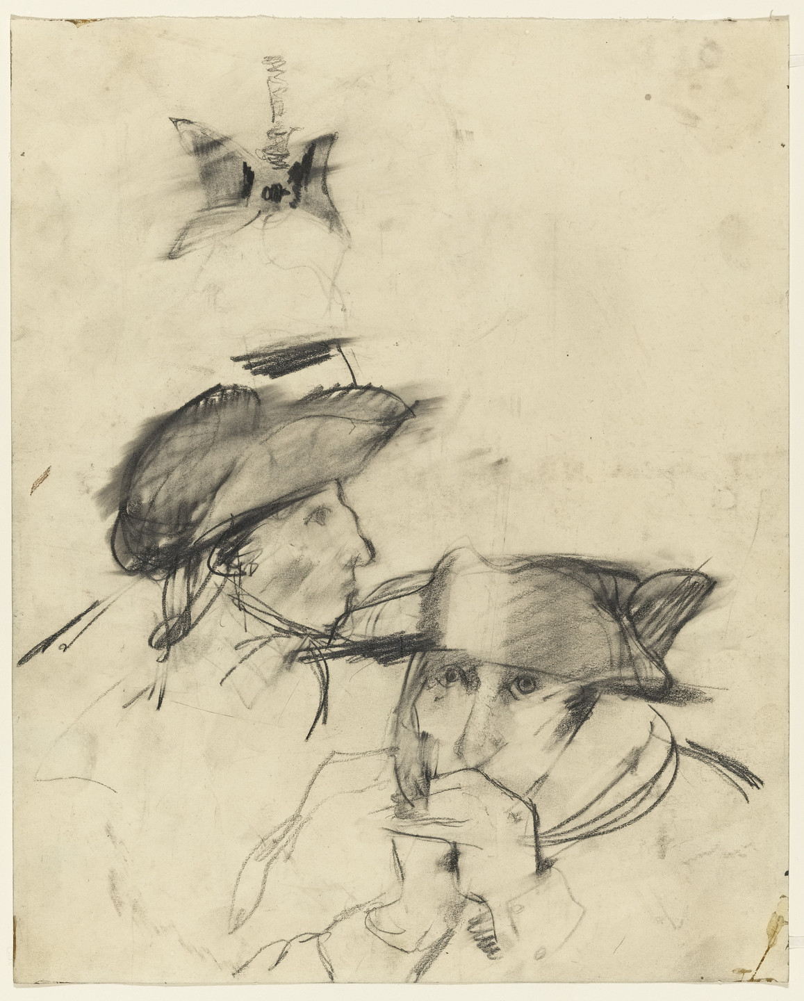 Larry Rivers. Study for George Washington Crossing the Delaware. (1953)