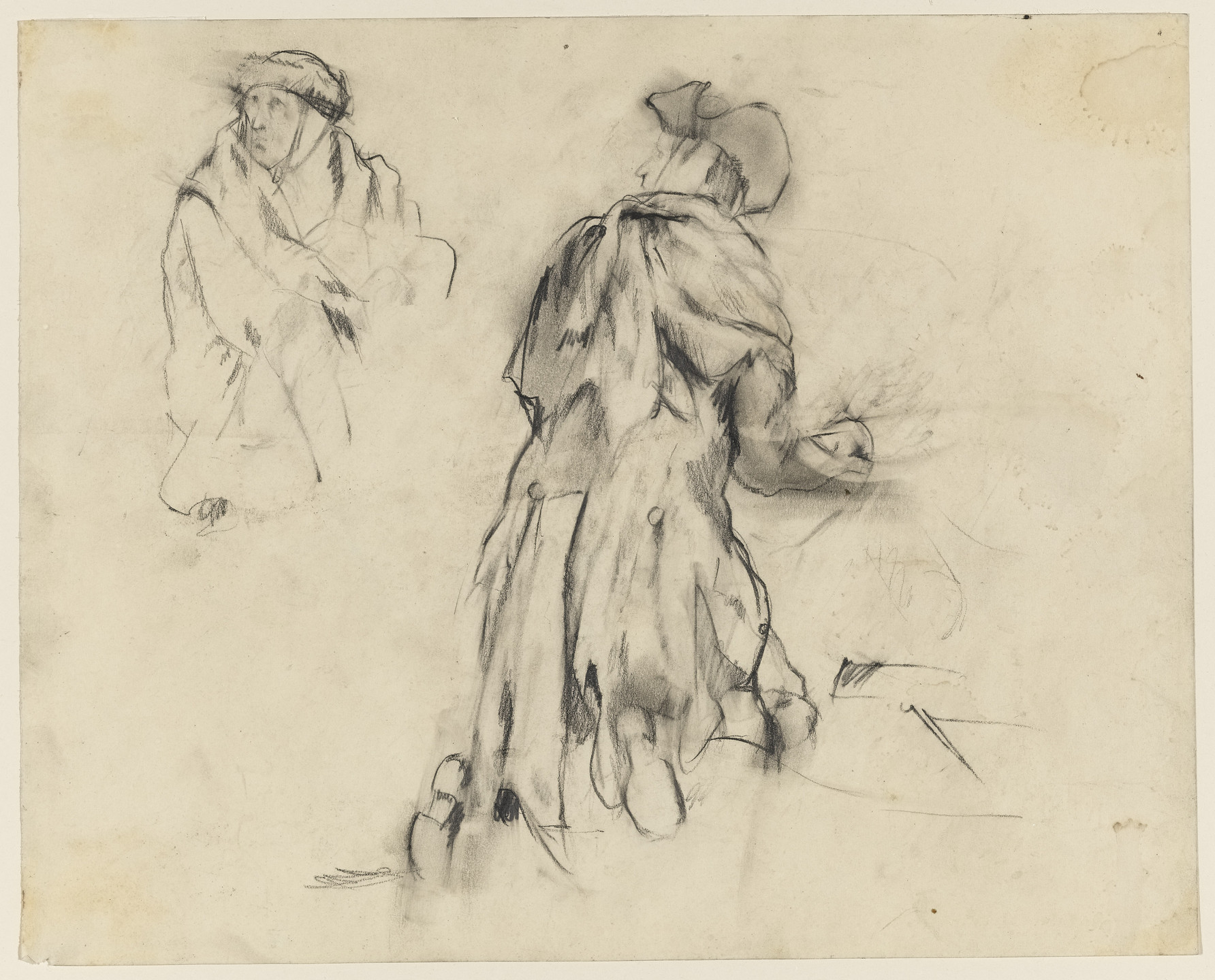 Larry Rivers. Study for George Washington Crossing the Delaware. (1953)