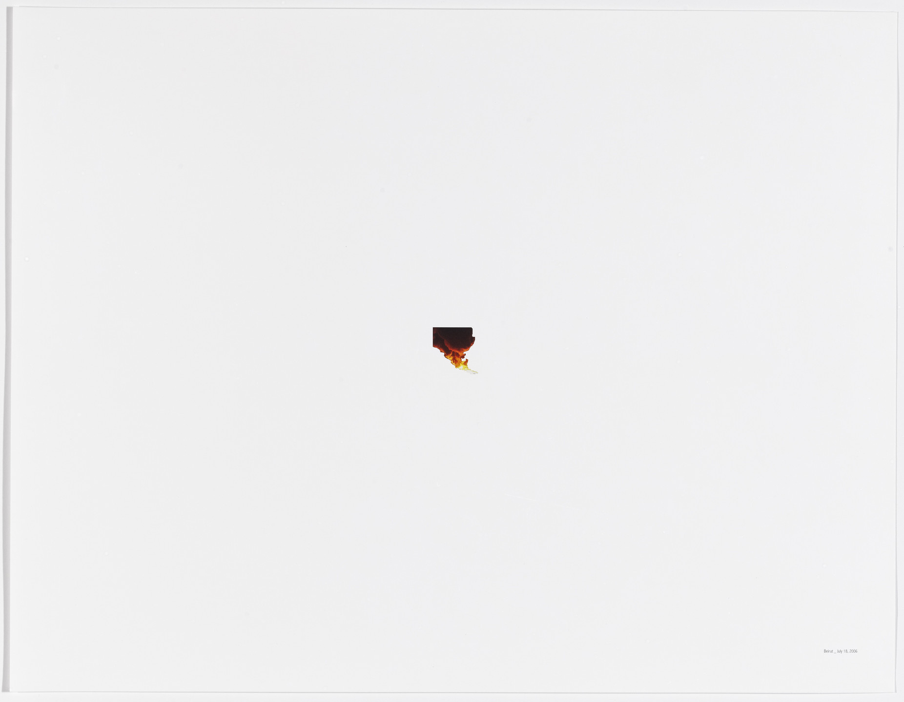 Walid Raad. Oh God, he said, talking to a tree_Beirut: July 18, 2006. 2004/2008