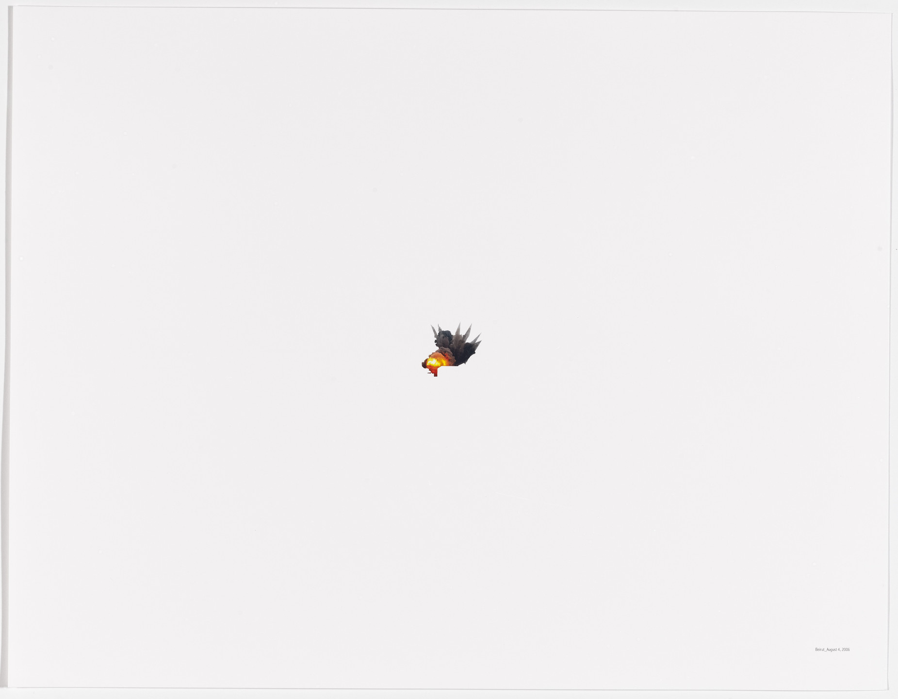 Walid Raad. Oh God, he said, talking to a tree_Beirut: August 4, 2006. 2004/2008