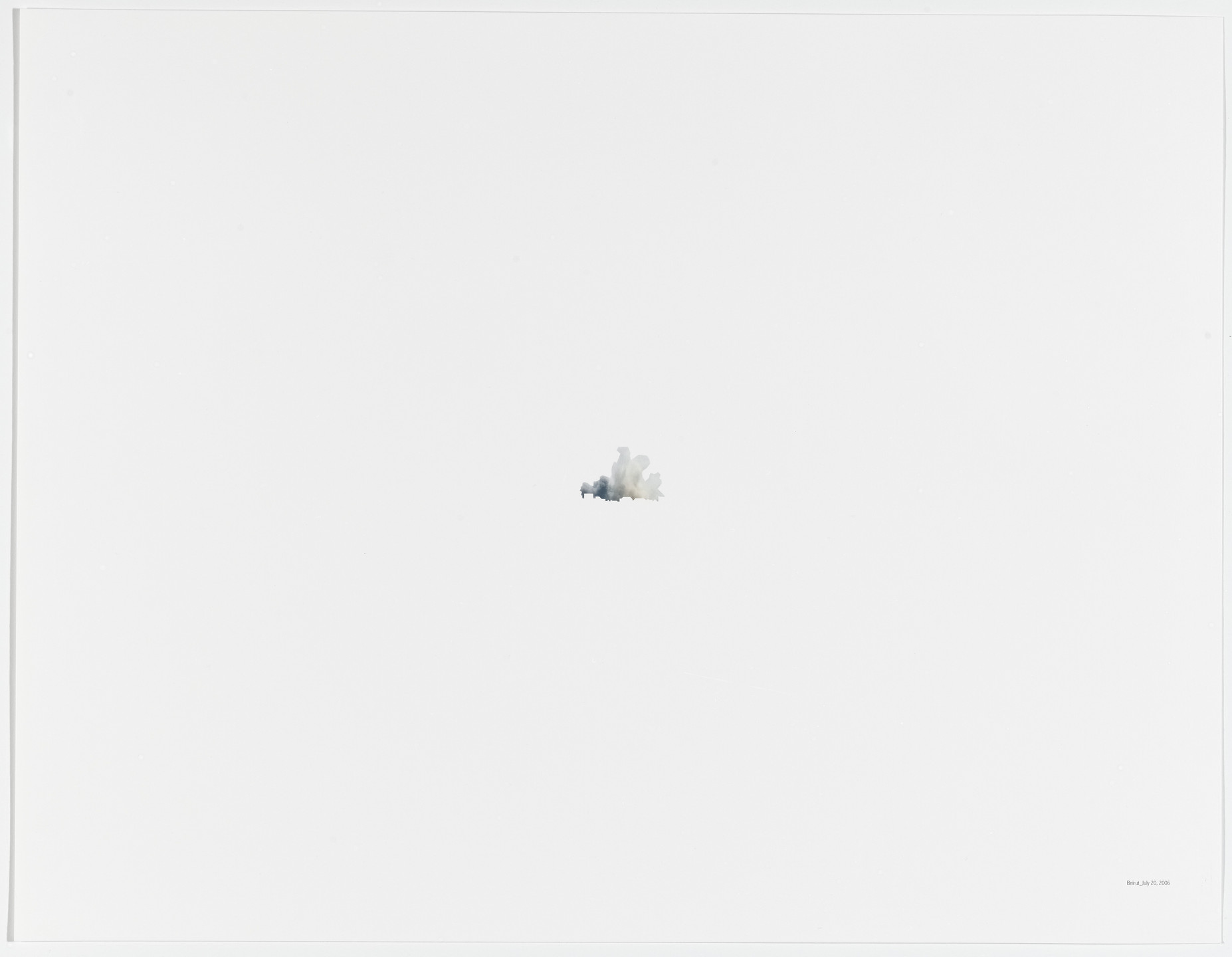 Walid Raad. Oh God, he said, talking to a tree_Beirut: July 20, 2006. 2004/2008