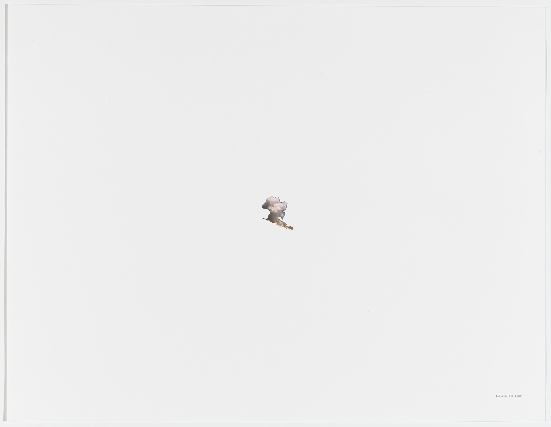 Walid Raad. Oh God, he said, talking to a tree_Kfar Shouba: April 10, 2002. 2004/2008