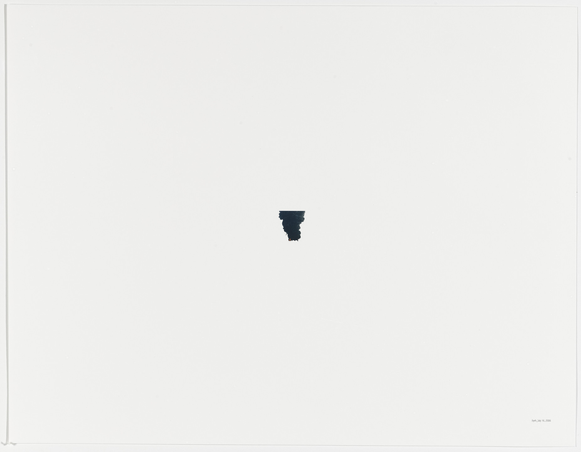 Walid Raad. Oh God, he said, talking to a tree_Jiyeh: July 16, 2006. 2004/2008