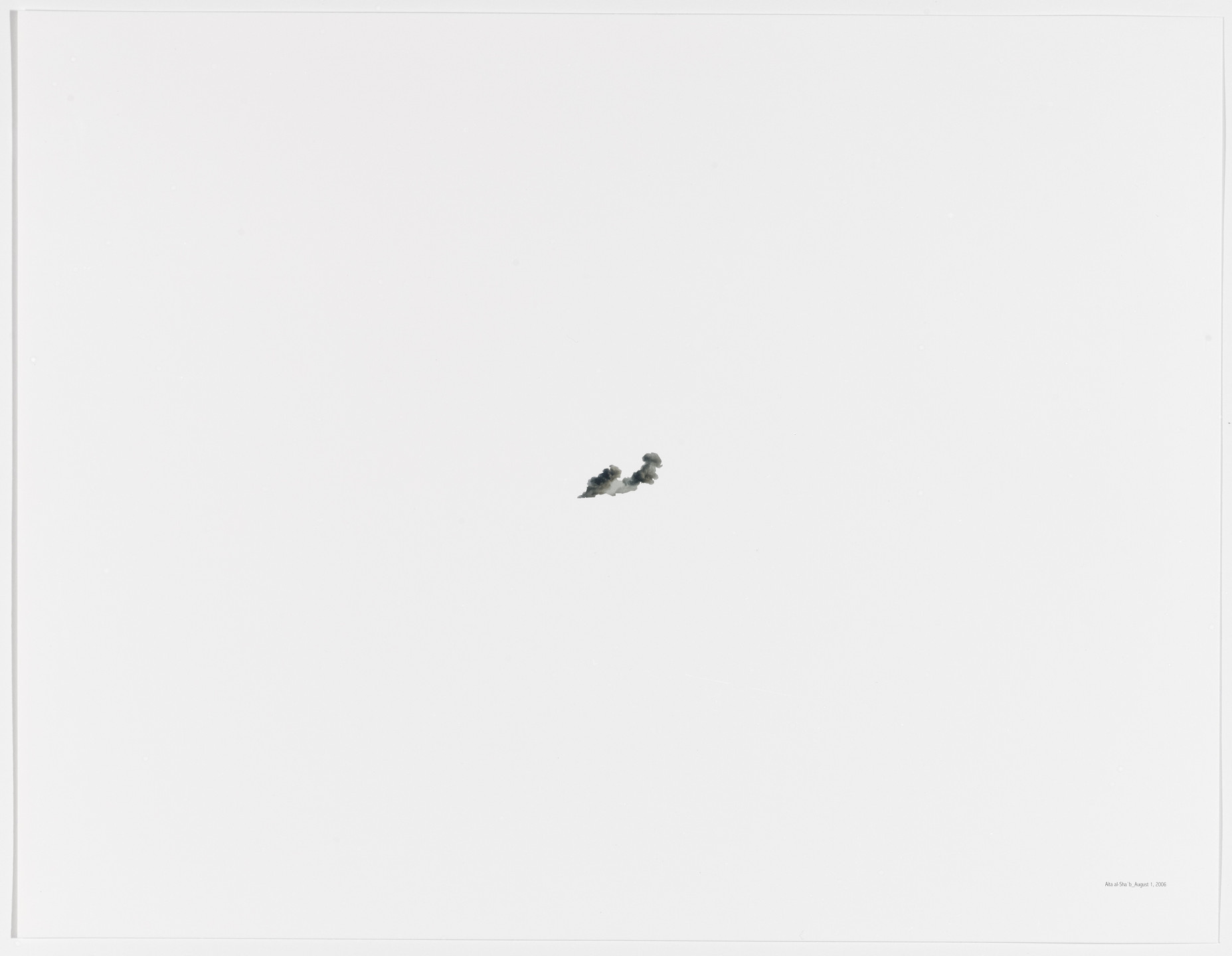 Walid Raad. Oh God, he said, talking to a tree_Aita al-Sha'b: August 1, 2006. 2004/2008