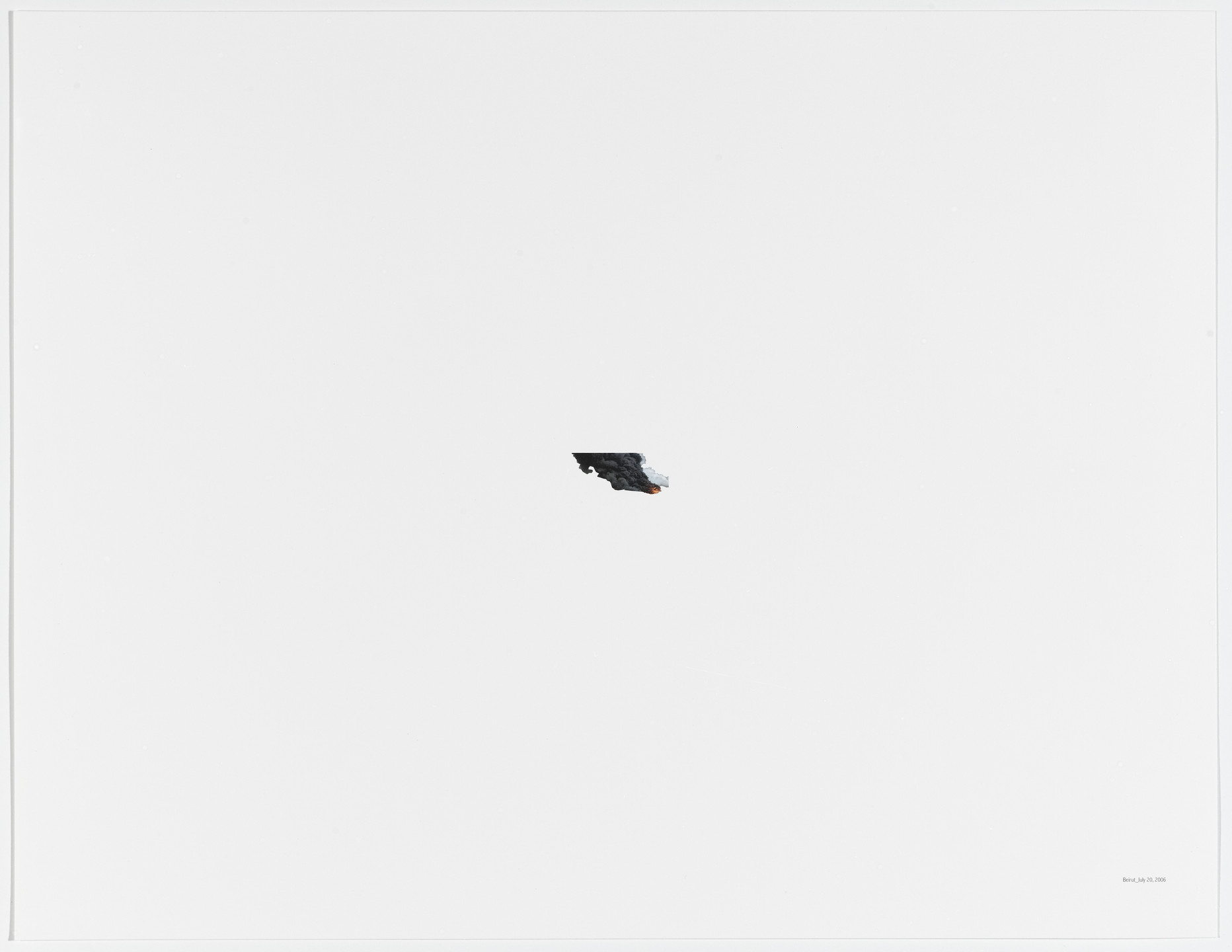 Walid Raad. Oh God, he said, talking to a tree_Beirut: July 20, 2006. 2004/2008