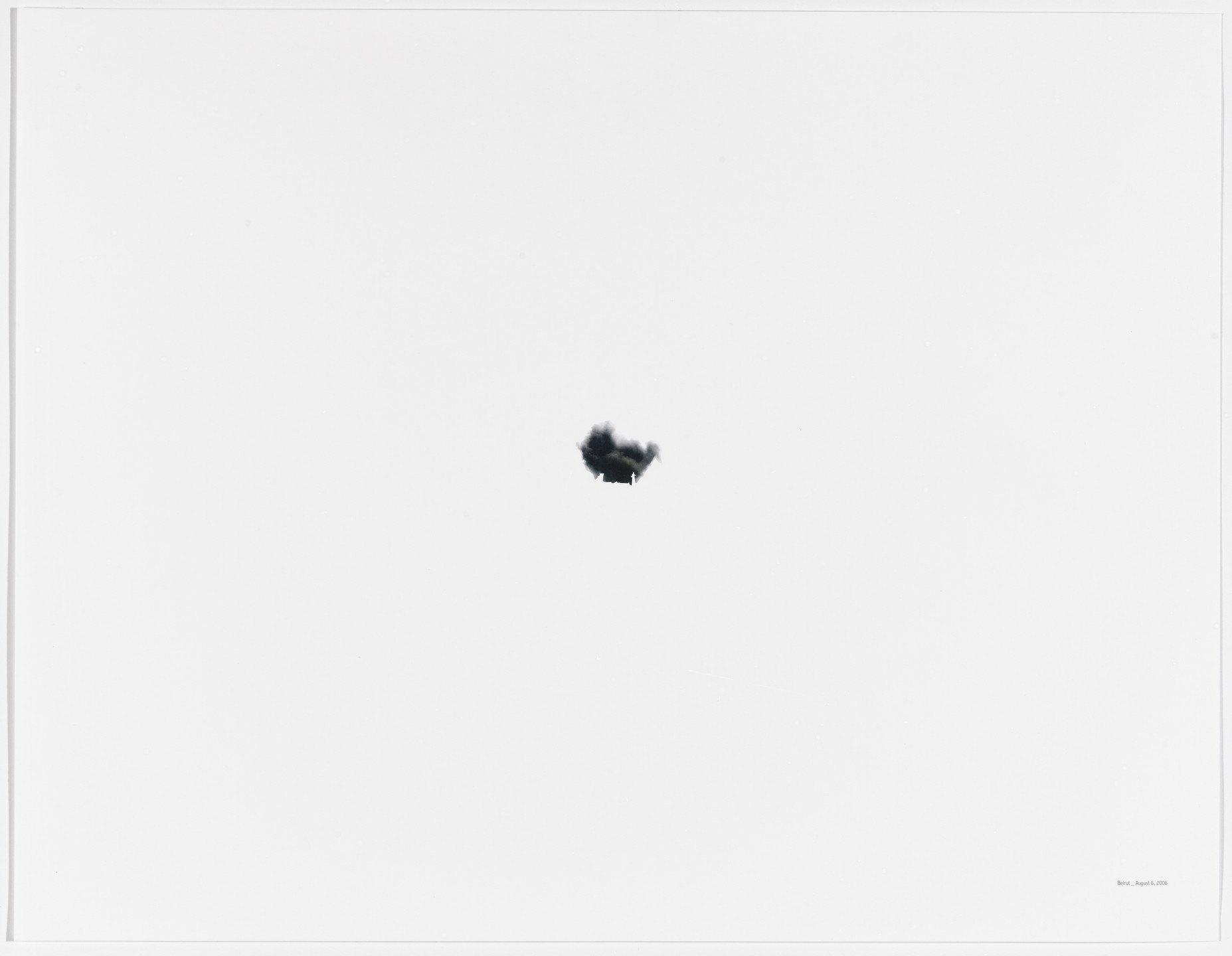 Walid Raad. Oh God, he said, talking to a tree_Beirut: August 6, 2006. 2004/2008