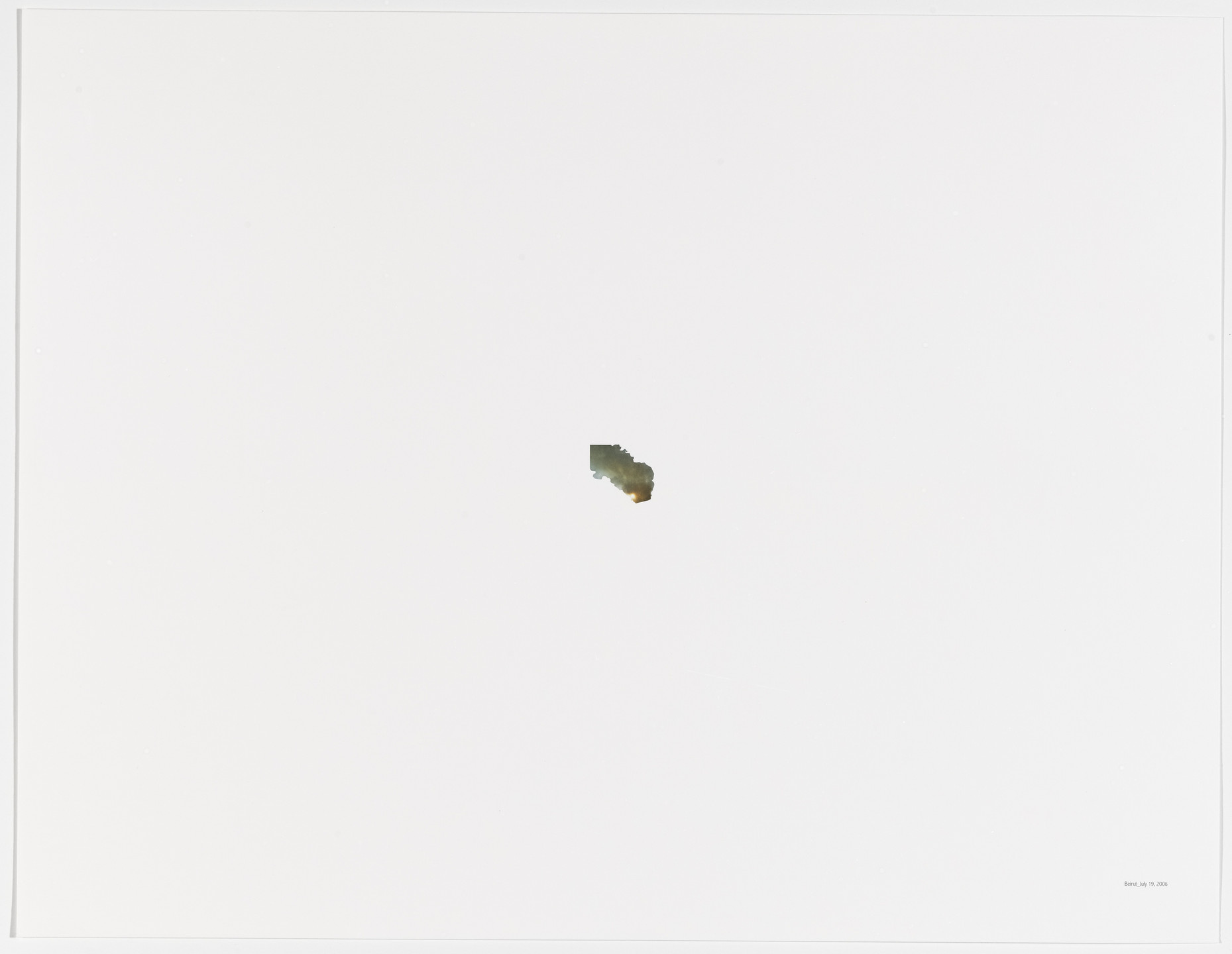 Walid Raad. Oh God, he said, talking to a tree_Beirut: July 19, 2006. 2004/2008