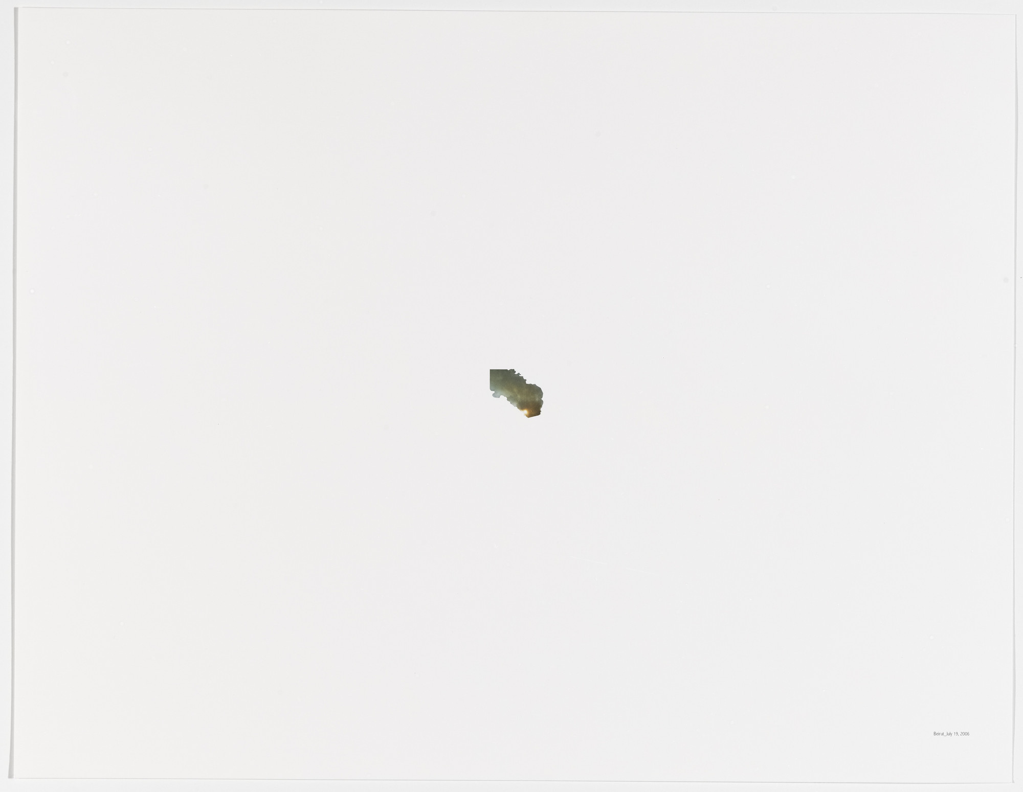 Walid Raad. Oh God, he said, talking to a tree_Beirut: July 19, 2006