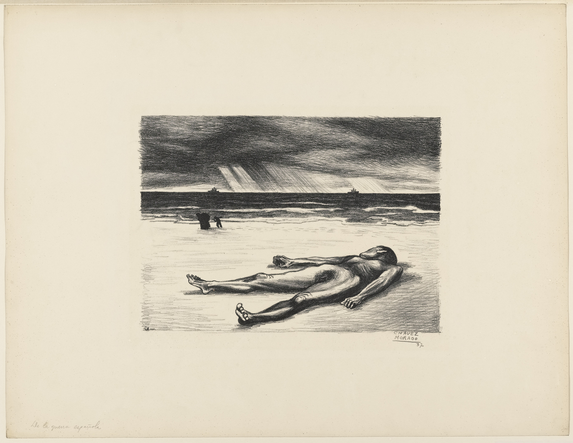 José Chávez Morado. The Spanish War. 1937