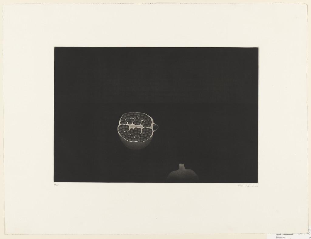 Opened Pomegranate, Yozo Hamaguchi, 1958