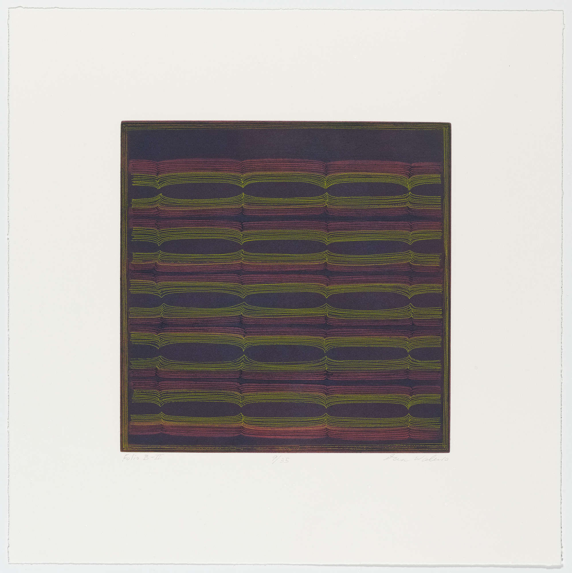 Dan Walsh. Plate II from Folio B