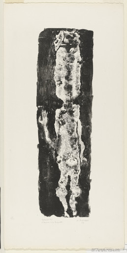 Jean Dubuffet. The Man in a Cap ( L'Homme à la casquette ). 1953
