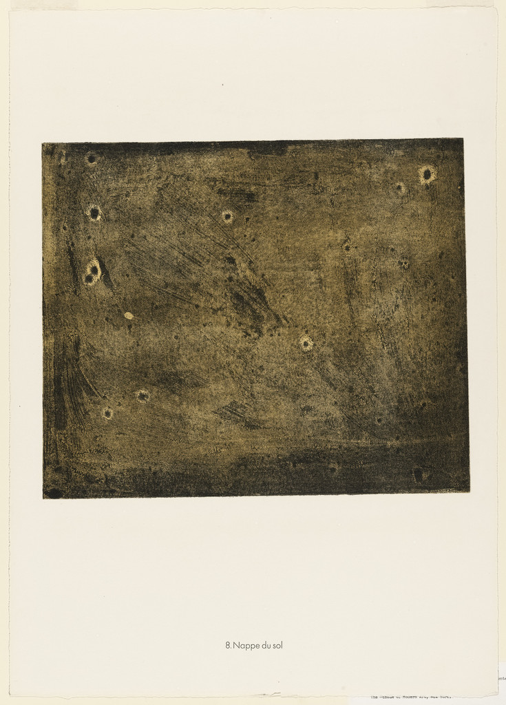 Groundwater of Soil (Nappe du sol) from the portfolio The Land Surveyor (L'Arpenteur) from Phenomena (Les Phénomènes)